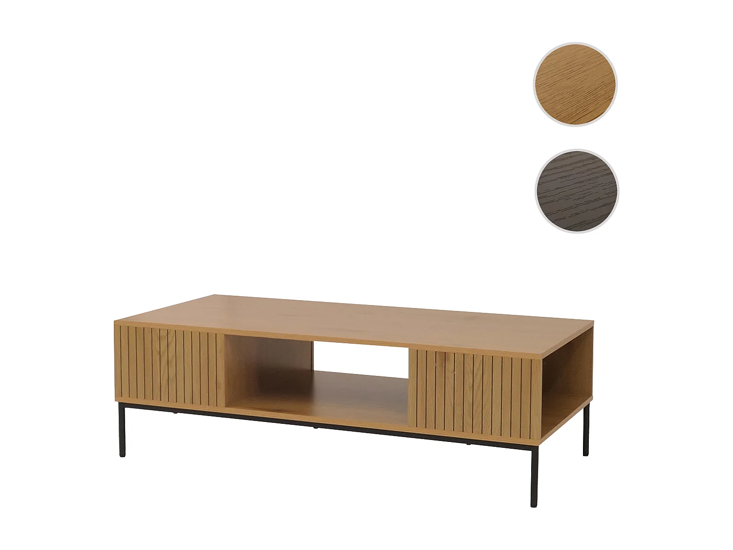 Table basse MCW-O39,  naturel