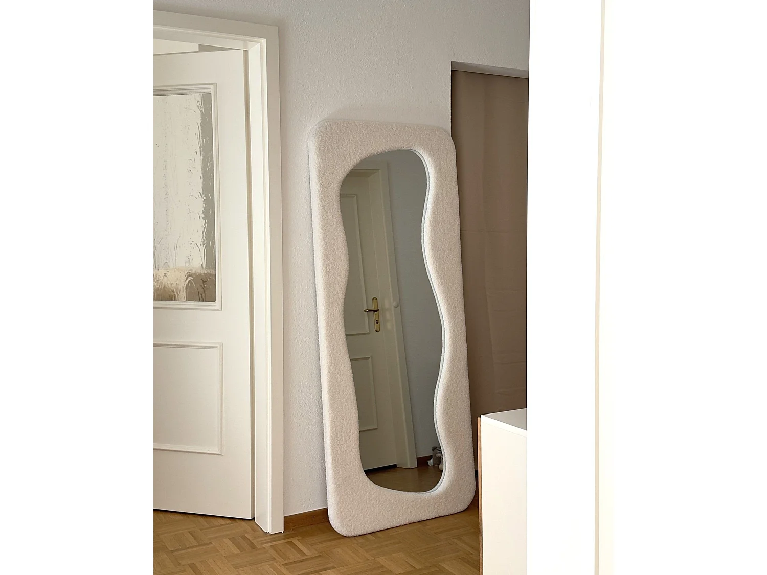 Miroir QUIMPER 70 cm x 170 cm Blanc cassé