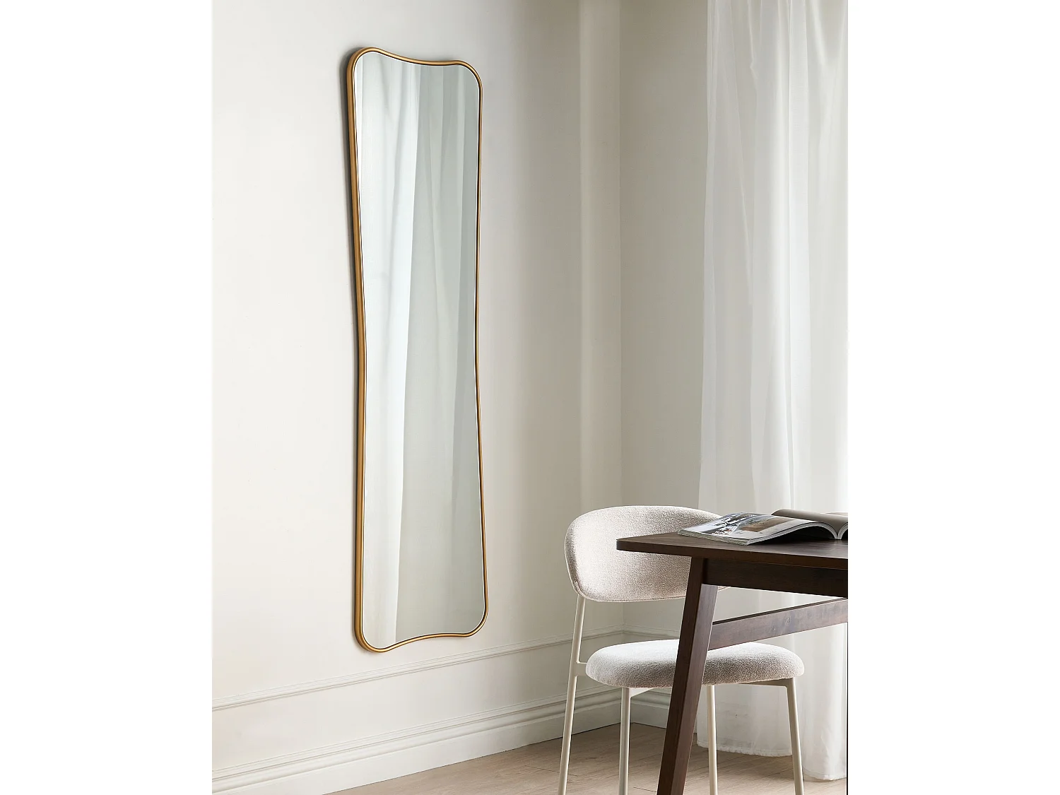 Miroir BRIEUC 50 cm 160 cm Doré