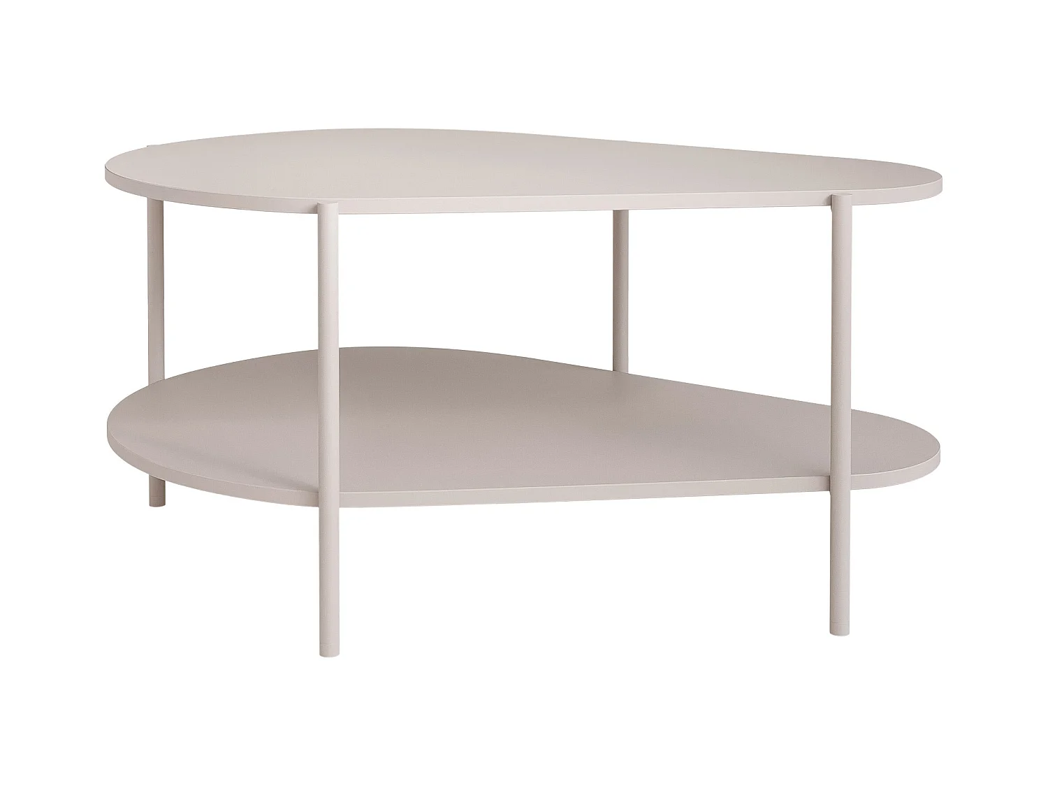 Table basse avec des pieds en métal - Cachemire - LORIEN