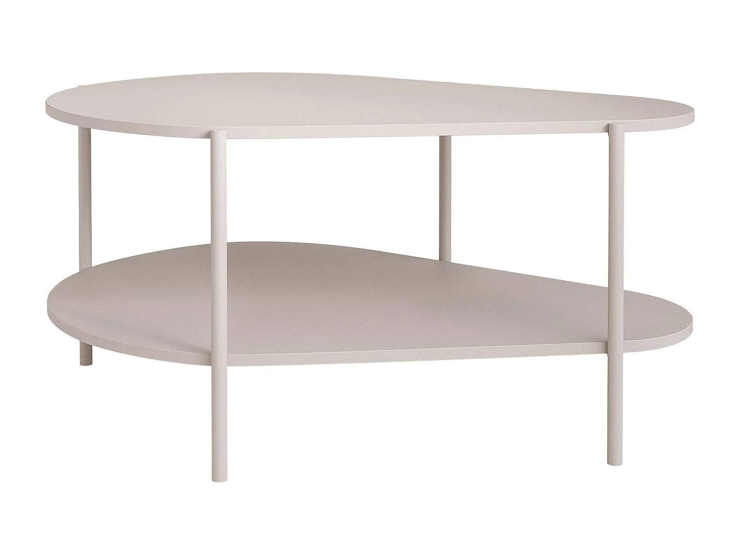 Table basse avec des pieds en métal - Cachemire - LORIEN