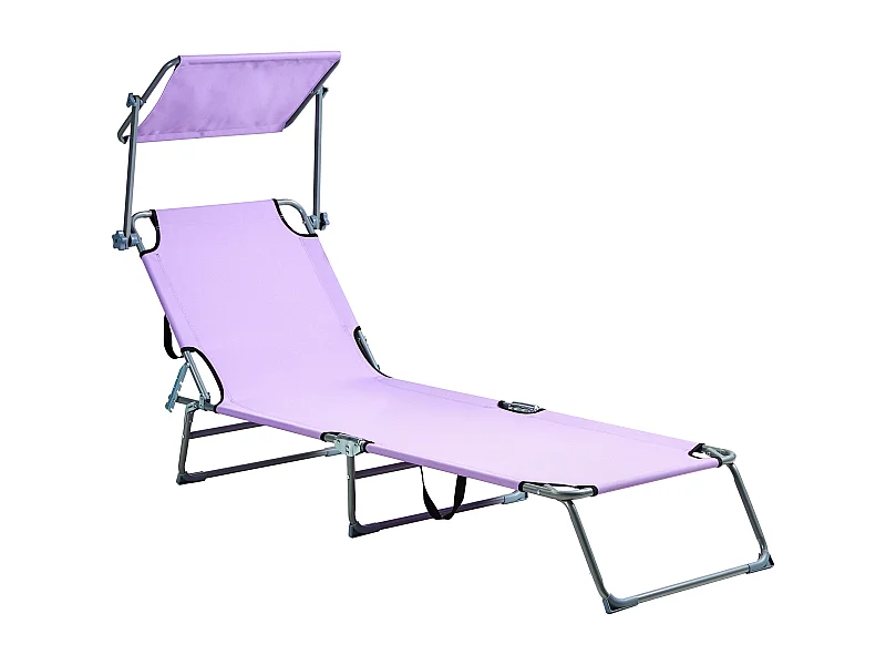 Transat FOLIGNO Métal Violet