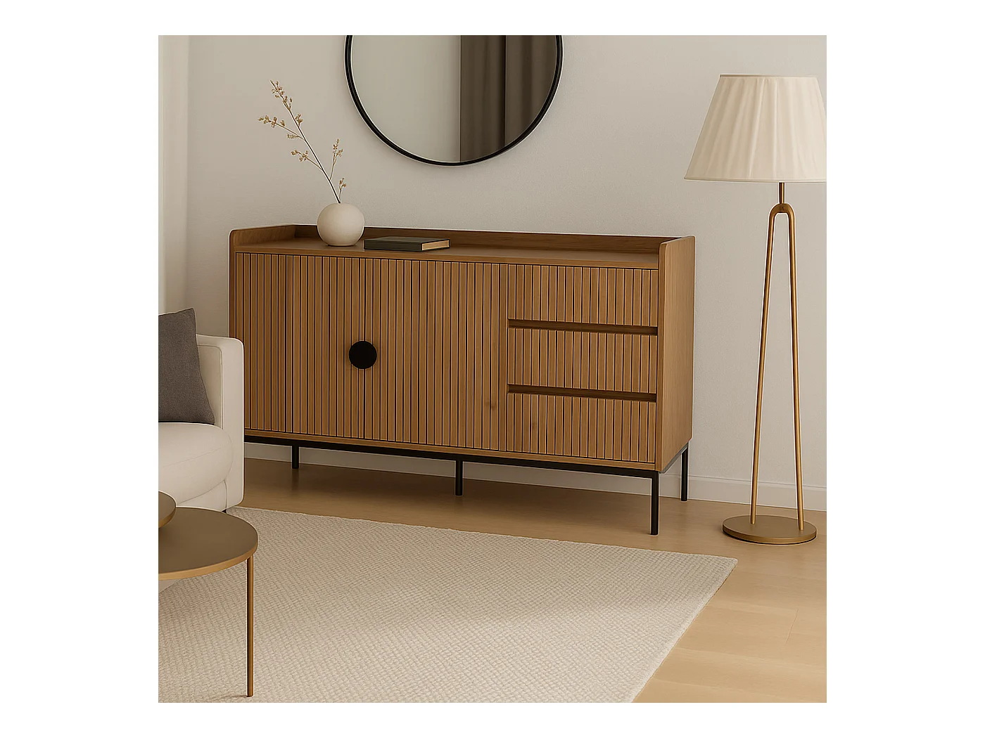 Buffet MCW-O39,  naturel