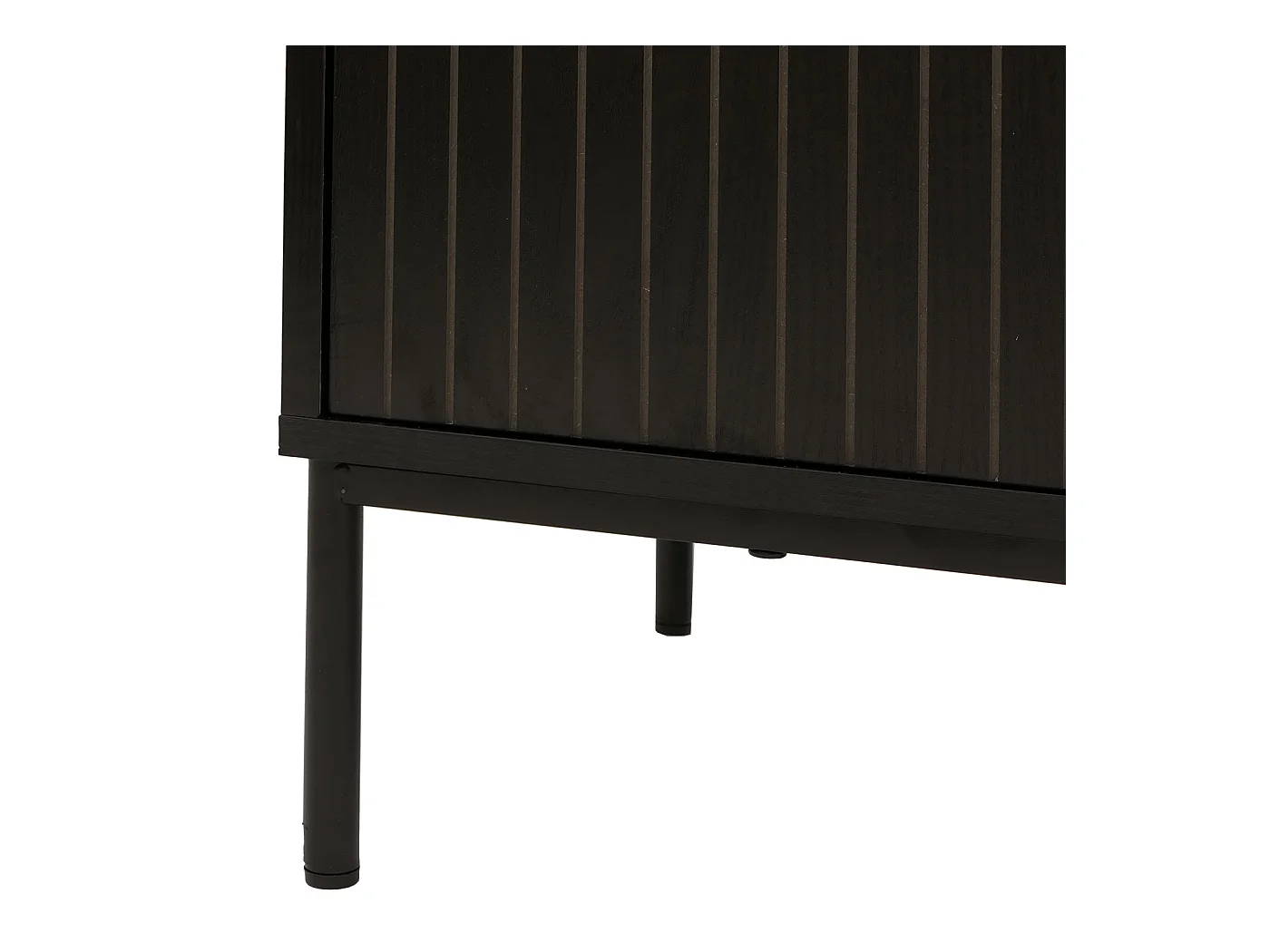 Buffet MCW-O39,  aspect bois noir