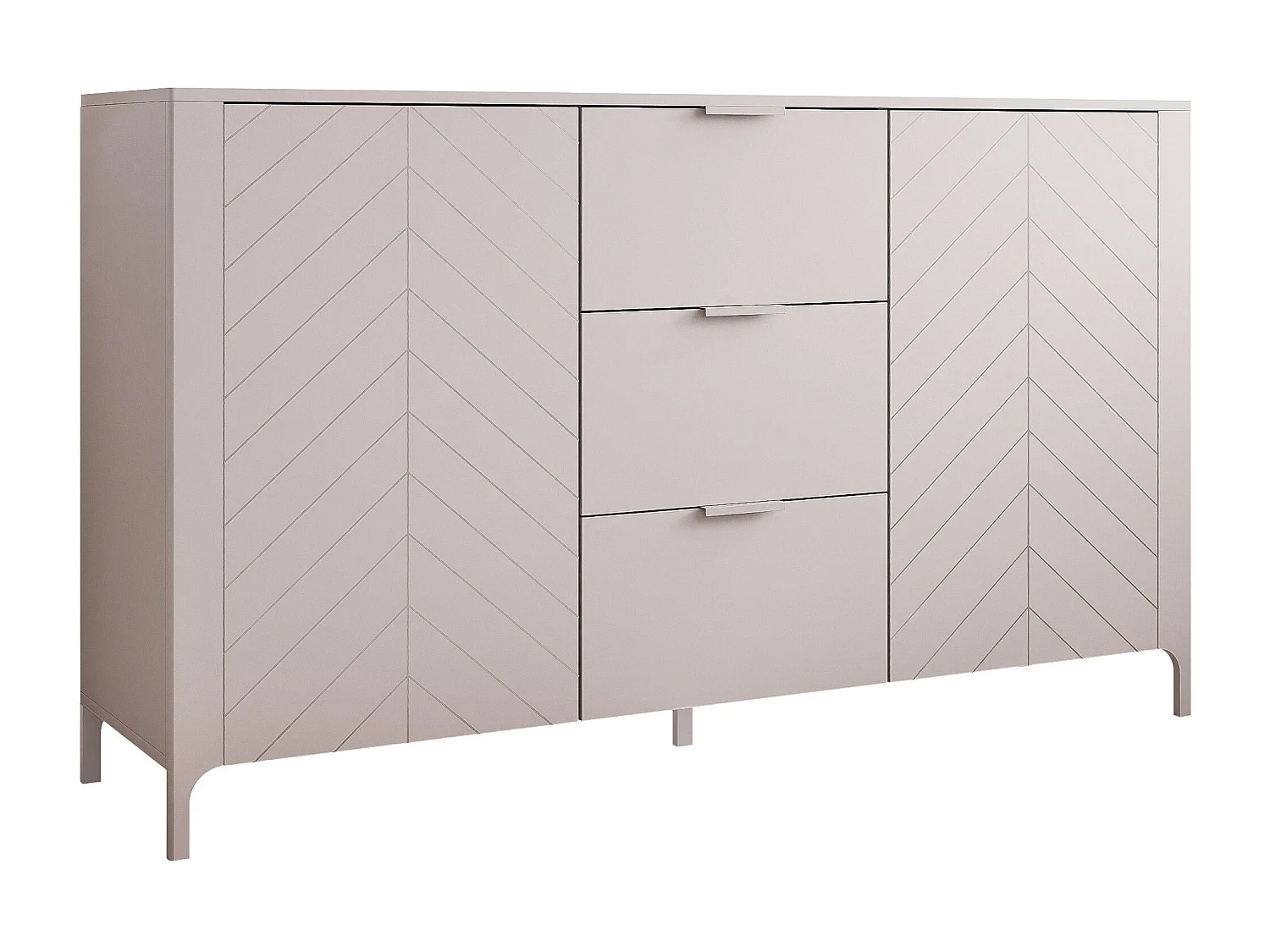 Buffet avec 2 portes et 3 tiroirs - Cachemire - LORIEN