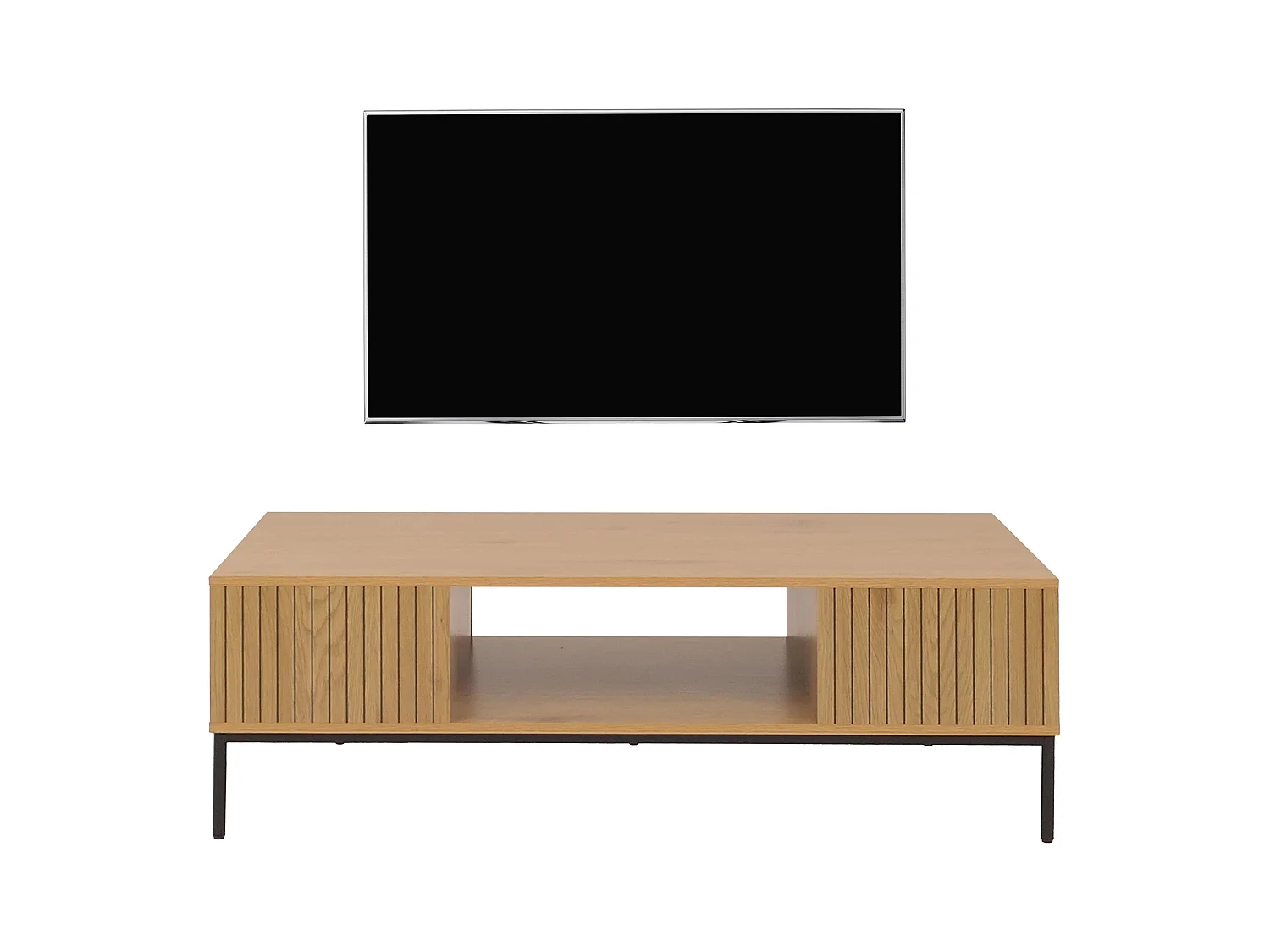 Stojak TV MCW-O39,  naturalny