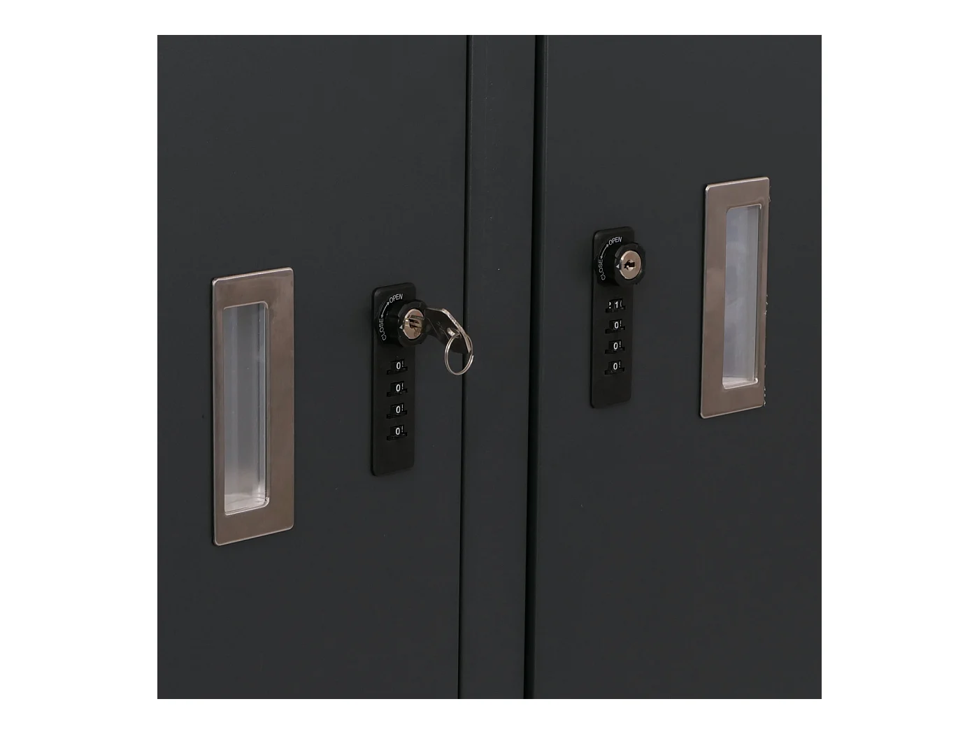 Garaż na 4 rowery MCW-L56c,  antracytowy