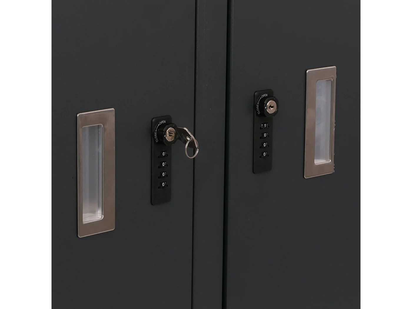 Garaż na 4 rowery MCW-L56c,  antracytowy