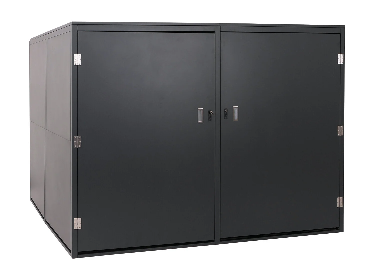 Garaż na 4 rowery MCW-L56c,  antracytowy