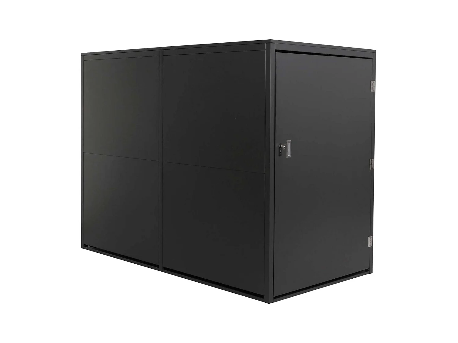 Garaż na 2 rowery MCW-L56c,  antracytowy