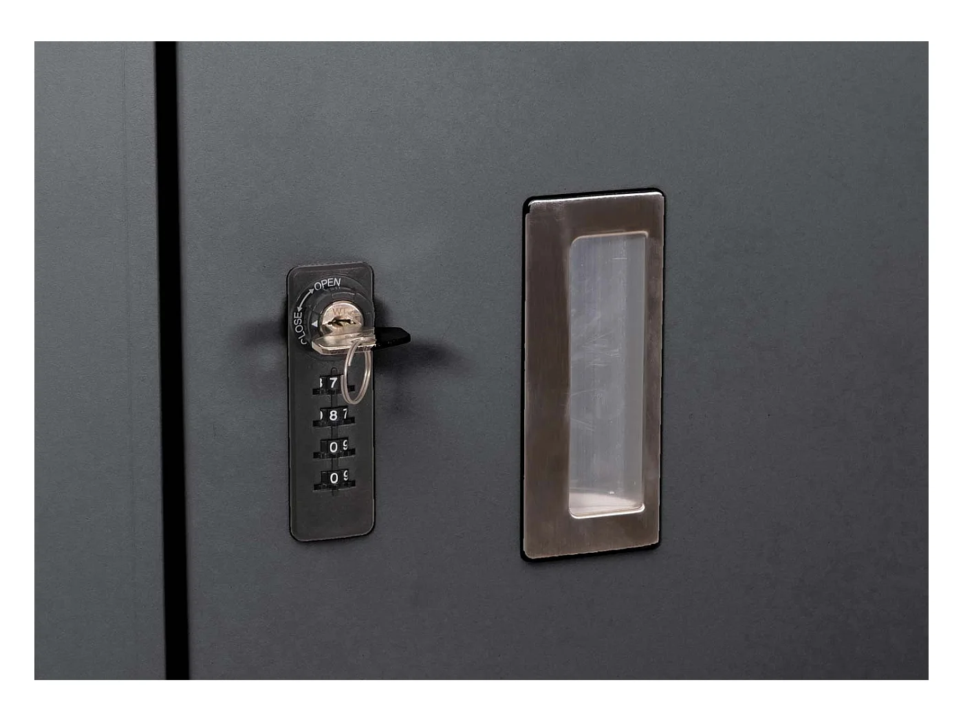 Garaż na 2 rowery MCW-L56c,  antracytowy