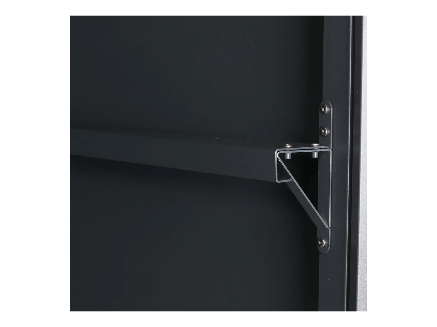 Garaż na 2 rowery MCW-L56c,  antracytowy