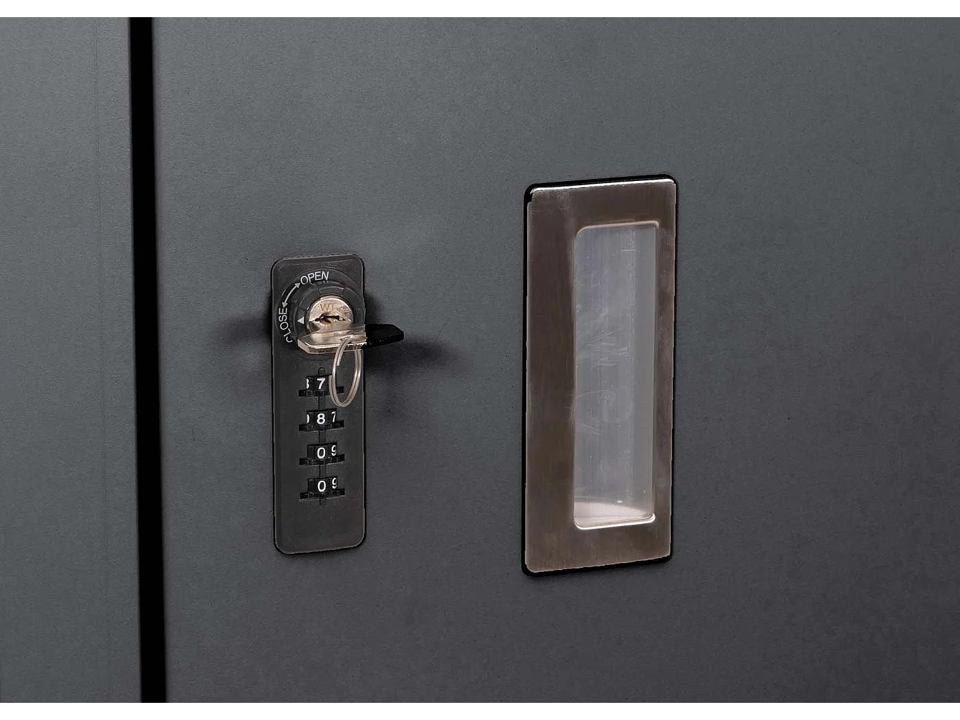 Garaż na 2 rowery MCW-L56c,  antracytowy