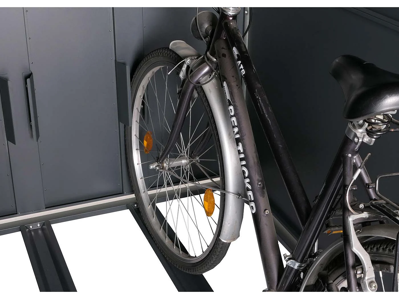 2er-Fahrradgarage MCW-L56c, Anthrazit