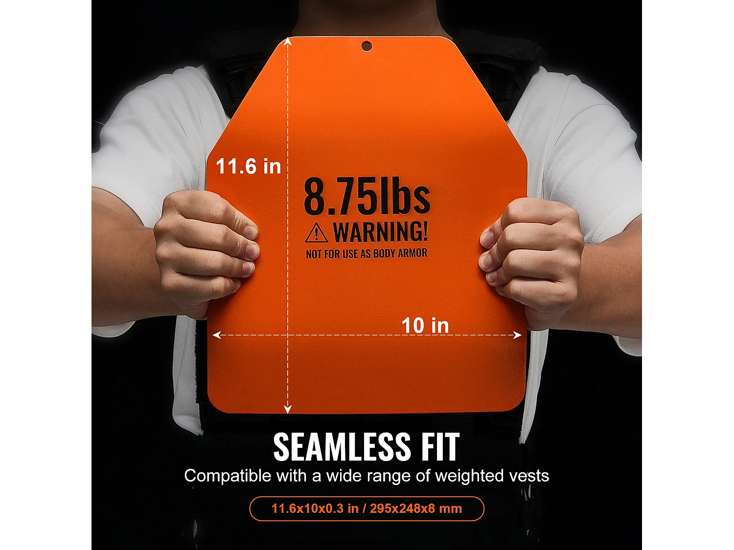 Plaques de Poids Incurvées SucceBuy, 2 Plaques de 4kg, Profilées de Manière Ergonomique pour un Ajustement Confortable – Idéal pour les WOD