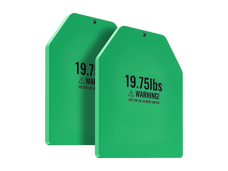 Piastre di Peso SucceBuy per Giubbotto di Fitness 9kg, Acciaio di Qualità Superiore per Allenamenti Potenziati. Ideale per Bodybuilding