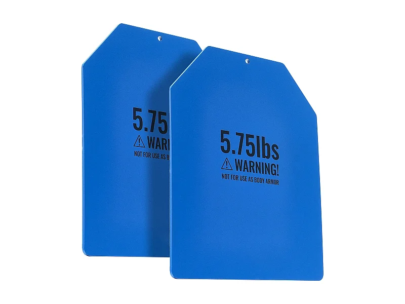 Piastre di Peso SucceBuy 2 Piastre di 2.6kg, Piastre Zavorrate in Acciaio per Bodybuilding, Corsa, Fitness, WOD, Adattamento Ergonomico