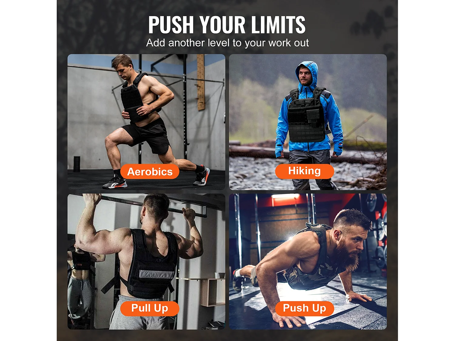 Plaques de Poids SucceBuy pour Gilet Lesté, Paires de 6.6 kg, de Qualité Supérieure pour des Exercices tels que l'Aérobic, la Randonnée, les Tractions