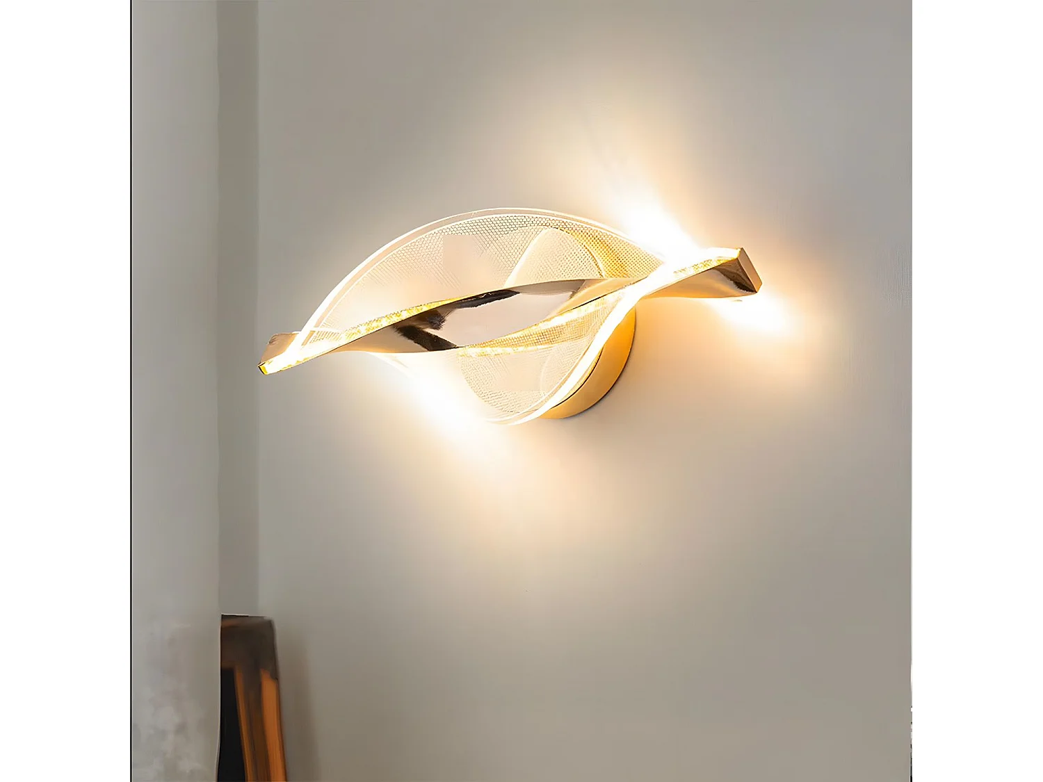 Applique Murale Led Toolight G031-W Gold