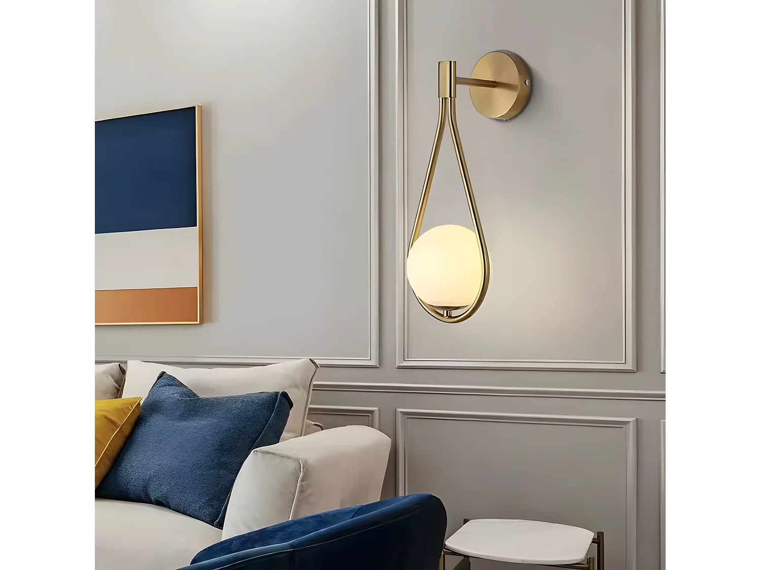 Applique Murale Toolight G094-1W Gold White