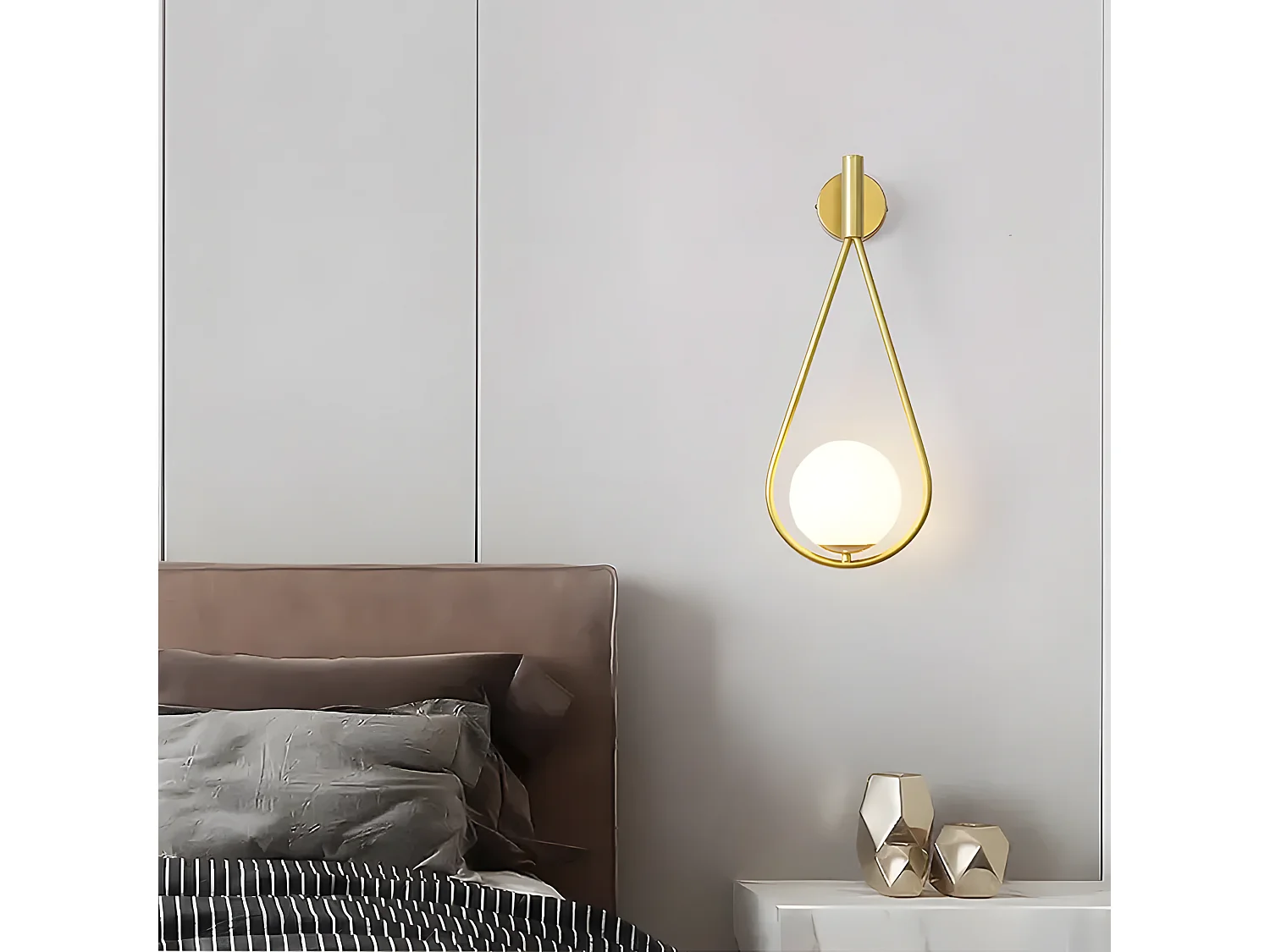 Applique Murale Toolight G094-1W Gold White