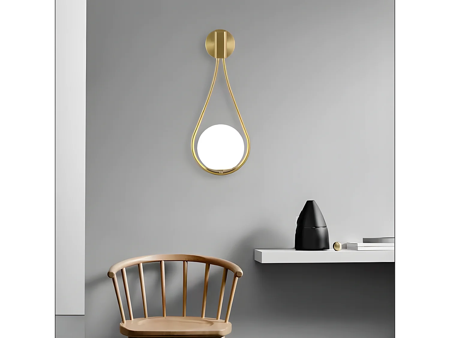 Applique Murale Toolight G094-1W Gold White