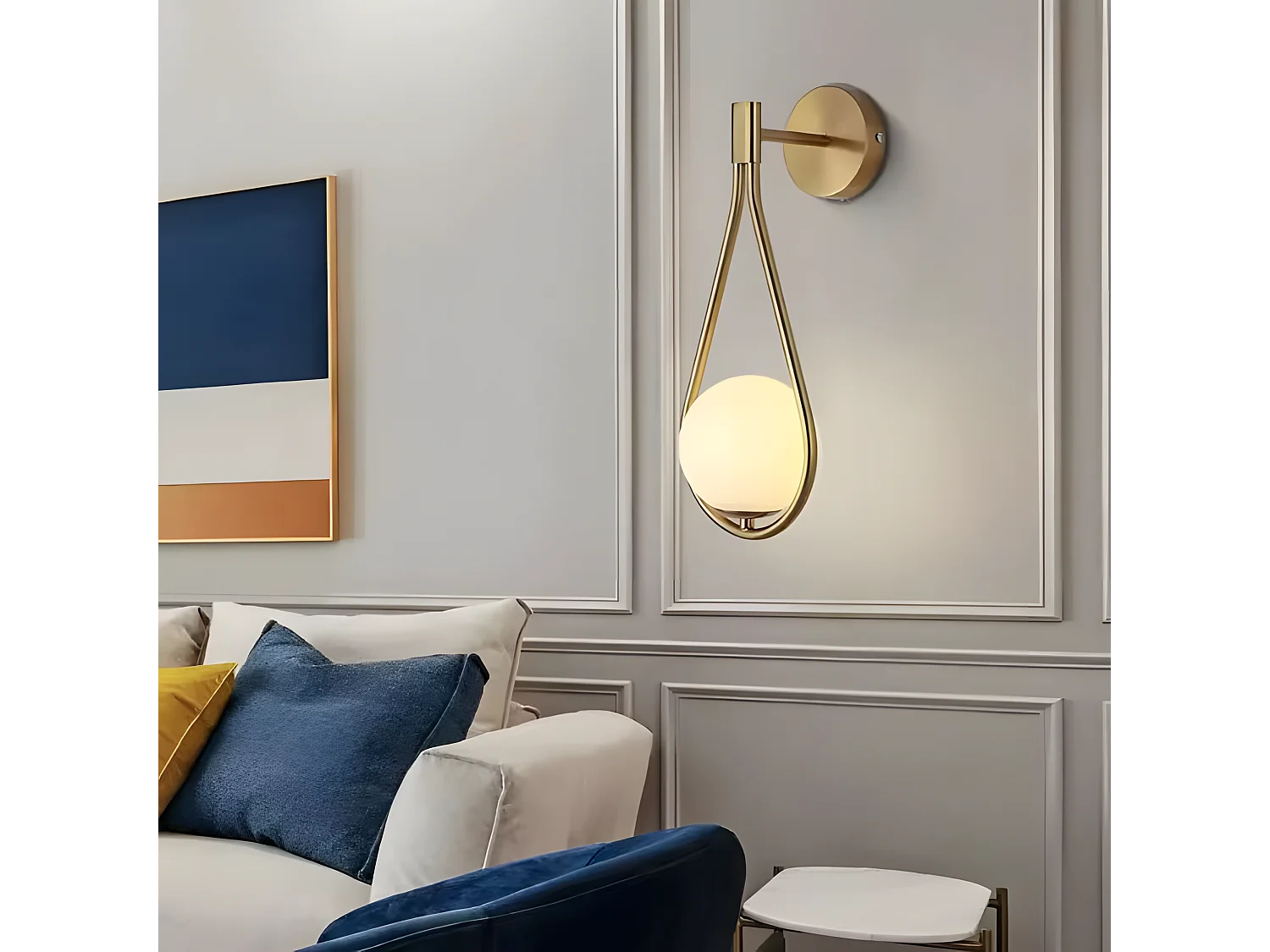 Applique Murale Toolight G094-1W Gold White