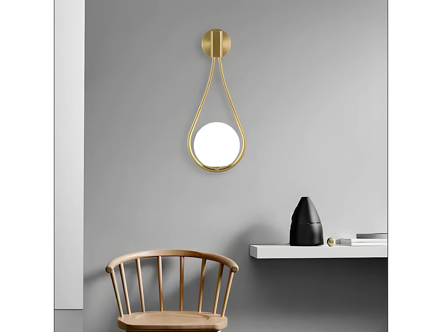 Applique Murale Toolight G094-1W Gold White