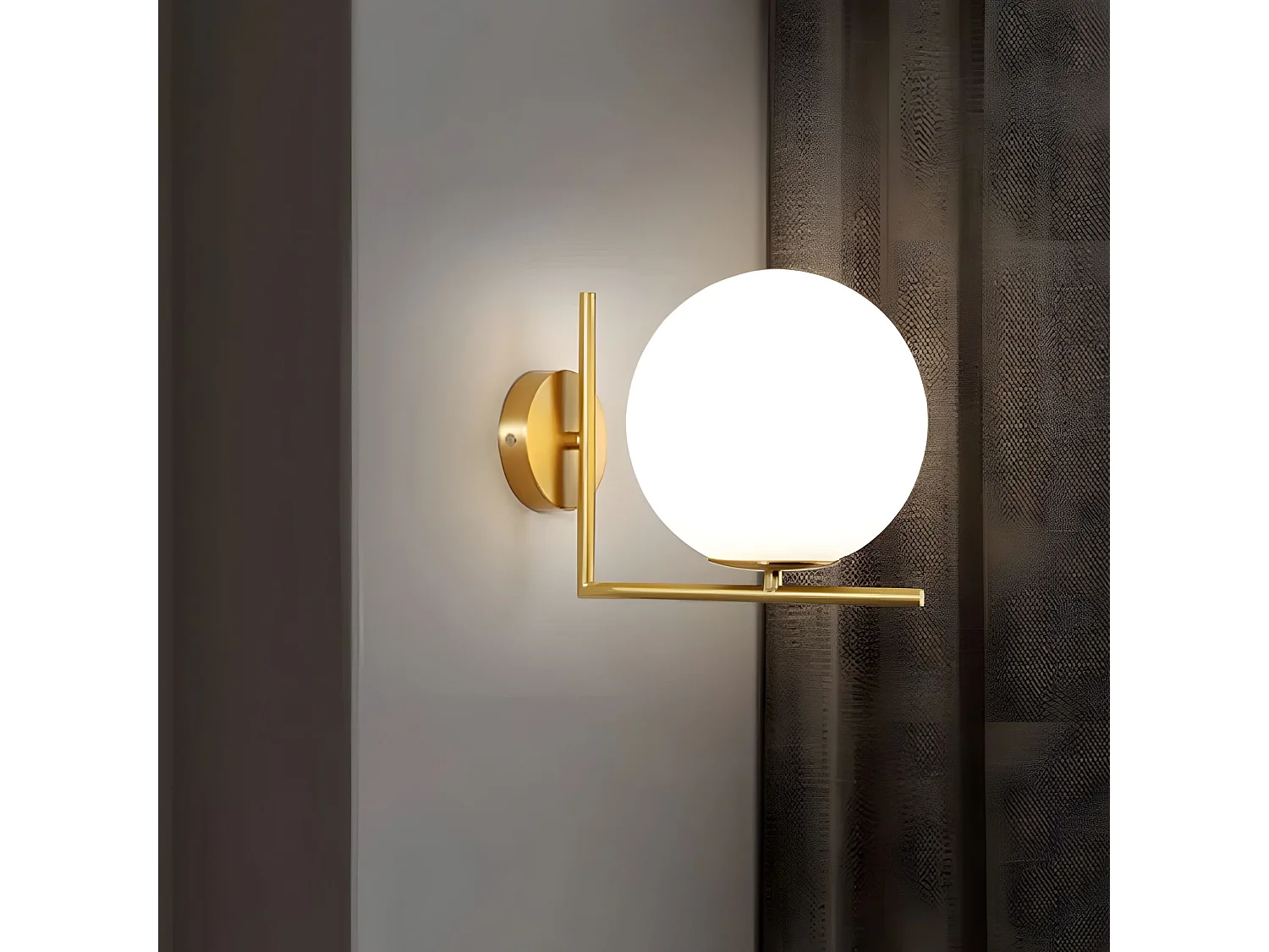 Applique Murale Toolight G102-1W Gold White