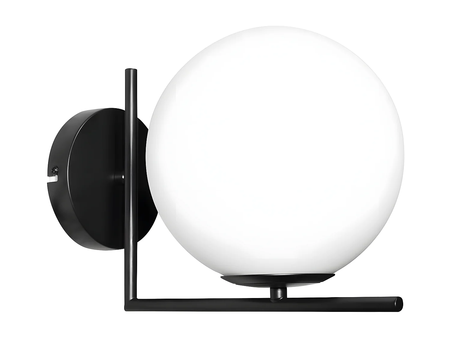 Lampada Da Parete Toolight G101-1W Black White