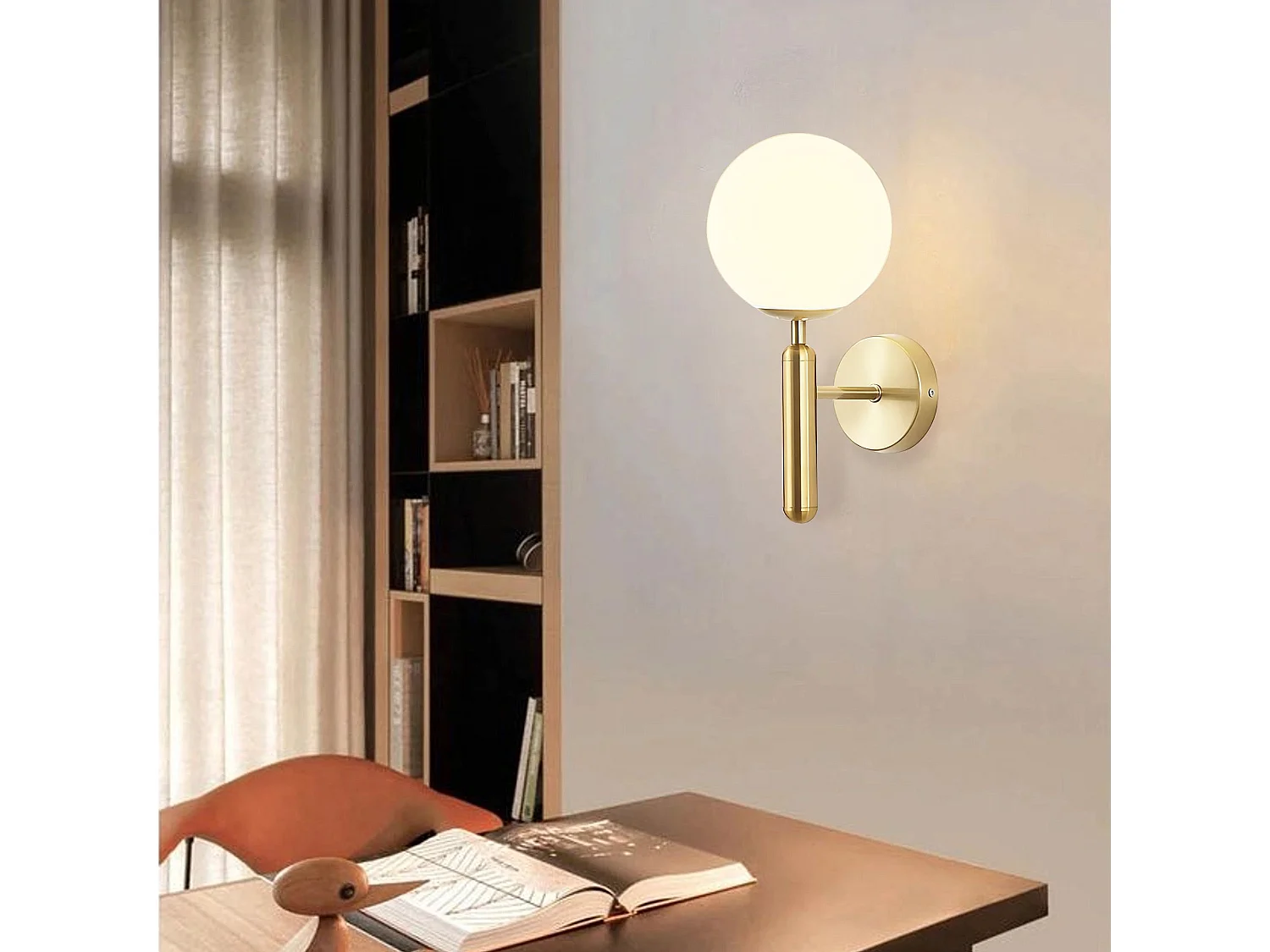 Applique Murale Toolight G098-1W Gold White