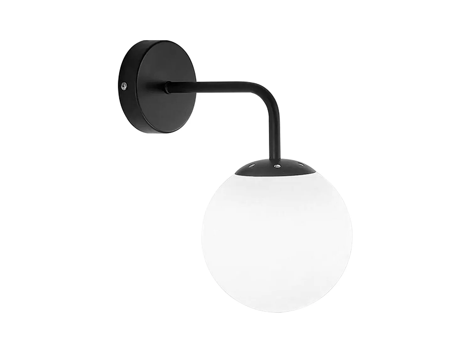 Applique Murale Toolight G095-1W Black White