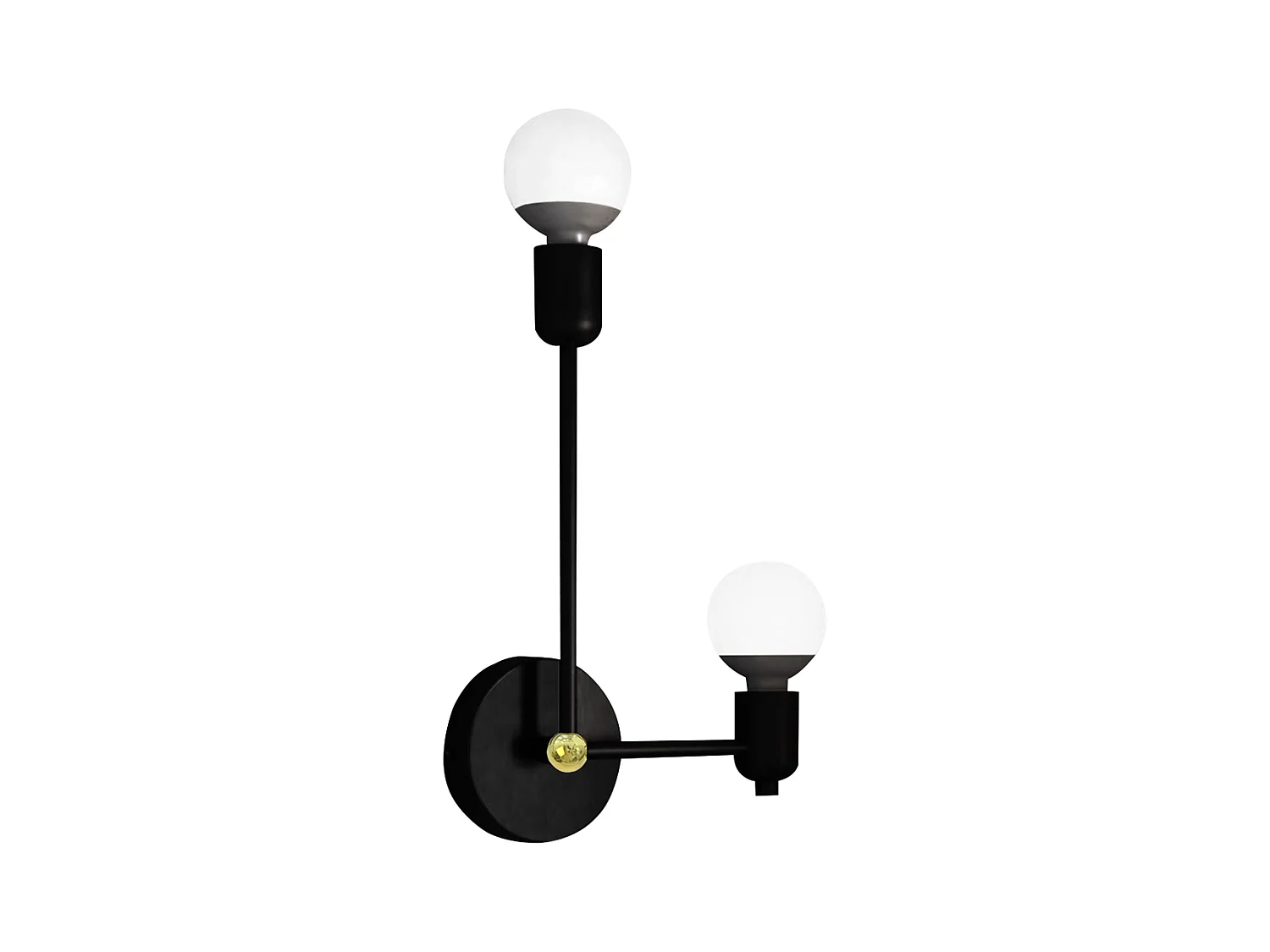 Applique Murale Toolight App1707-2W Black