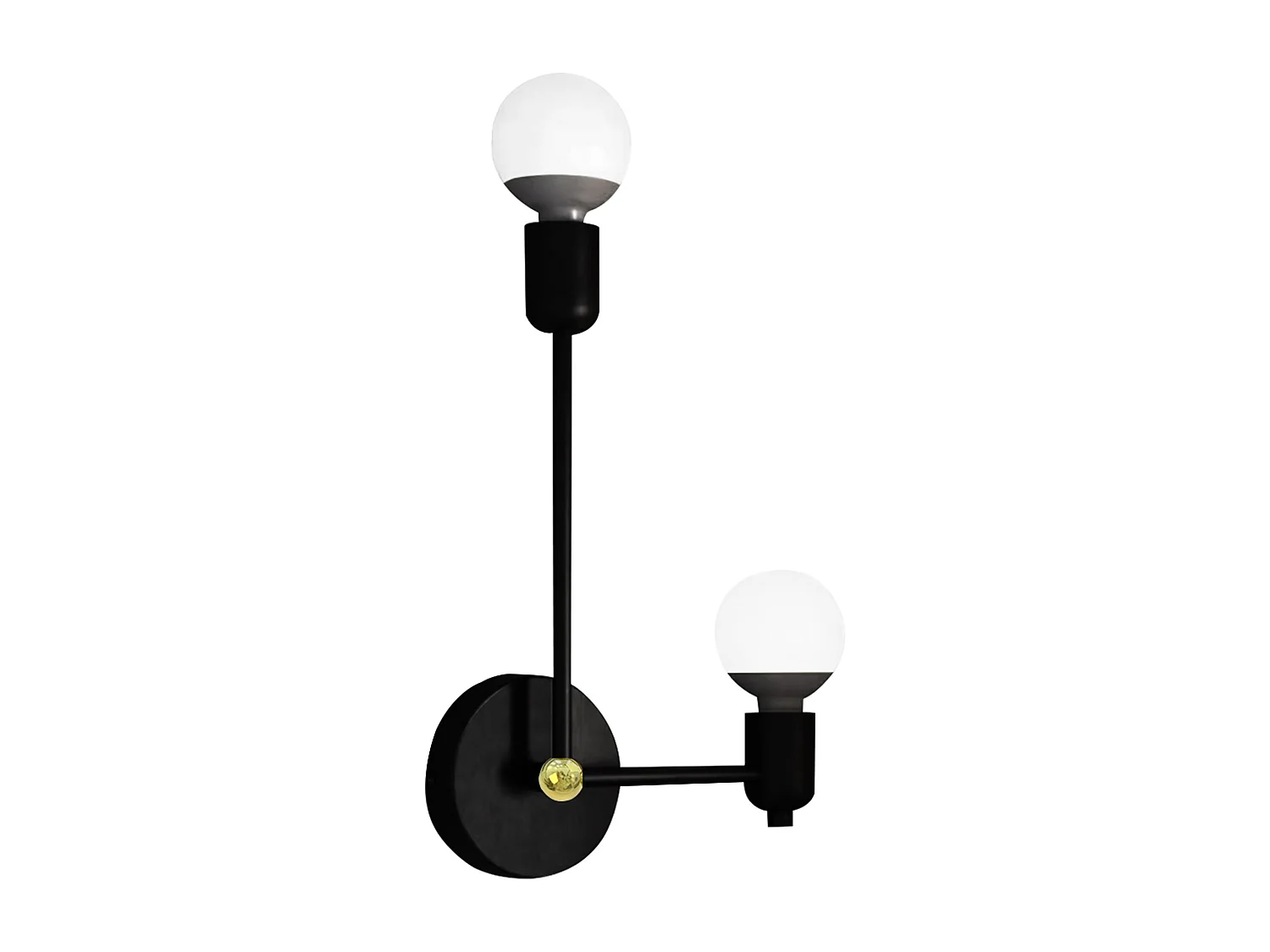 Applique Murale Toolight App1707-2W Black