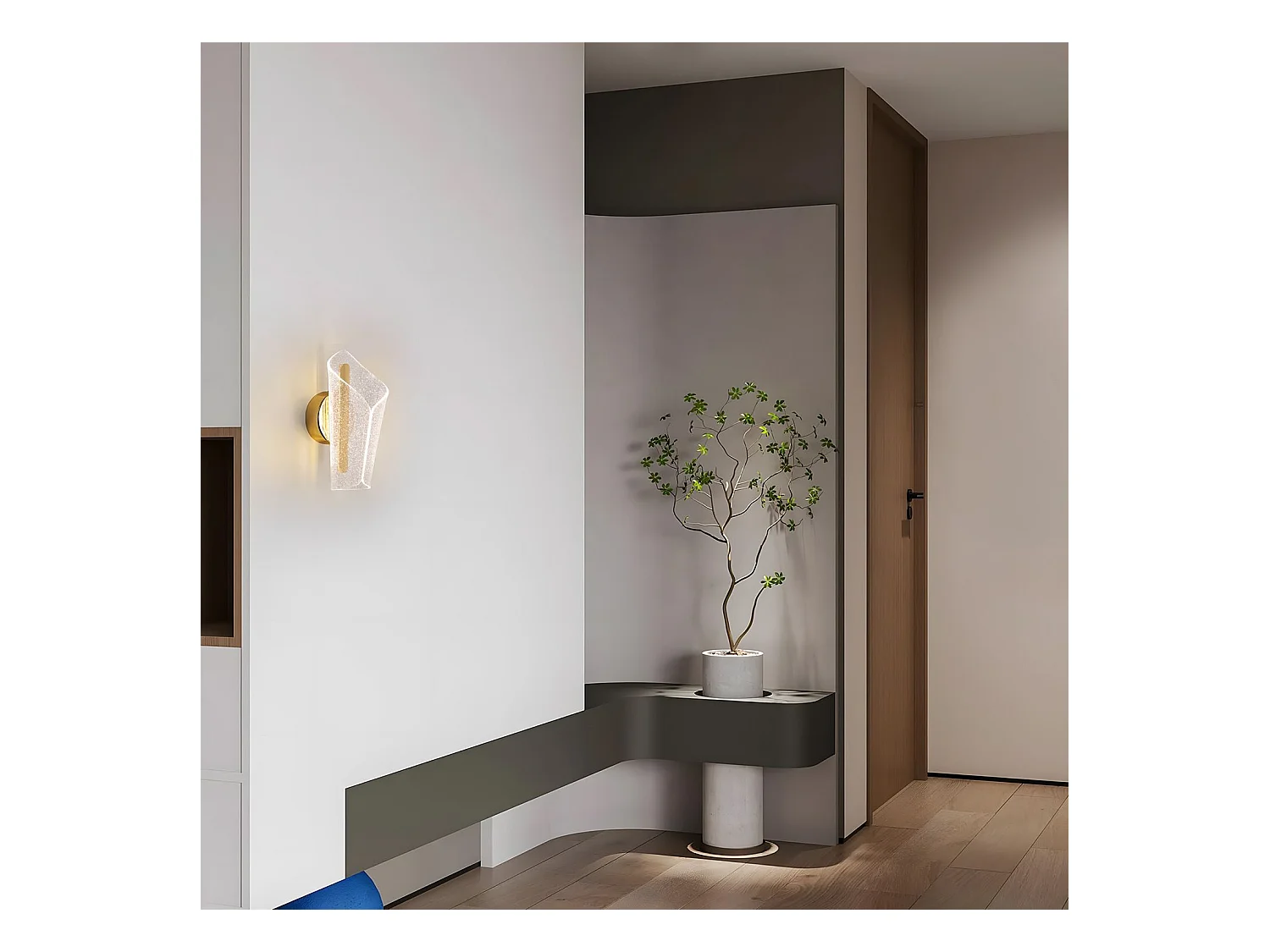 Wandlamp Led Toolight G030-W Gold