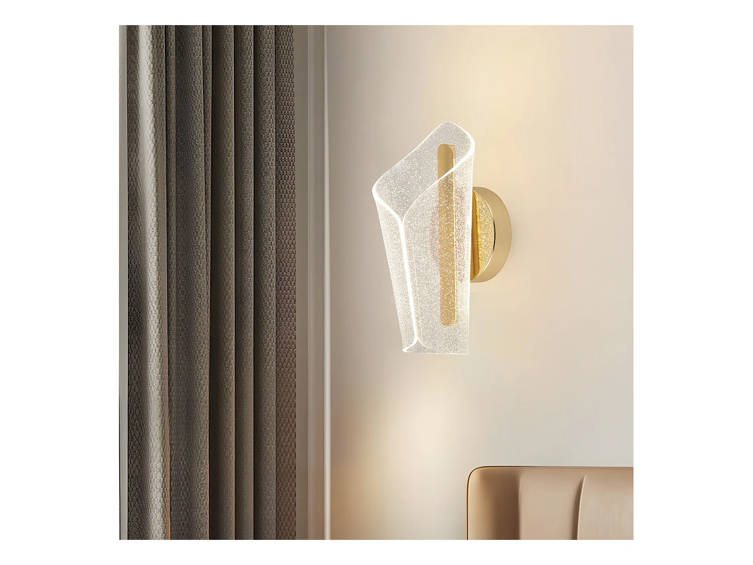 Wandlamp Led Toolight G030-W Gold