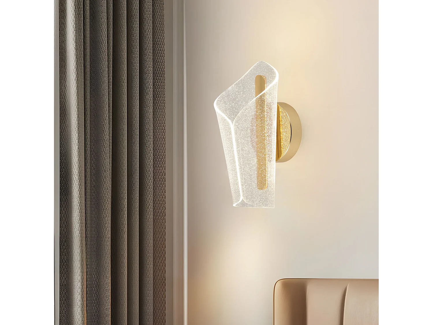 Lampada Da Parete Led Toolight G030-W Gold