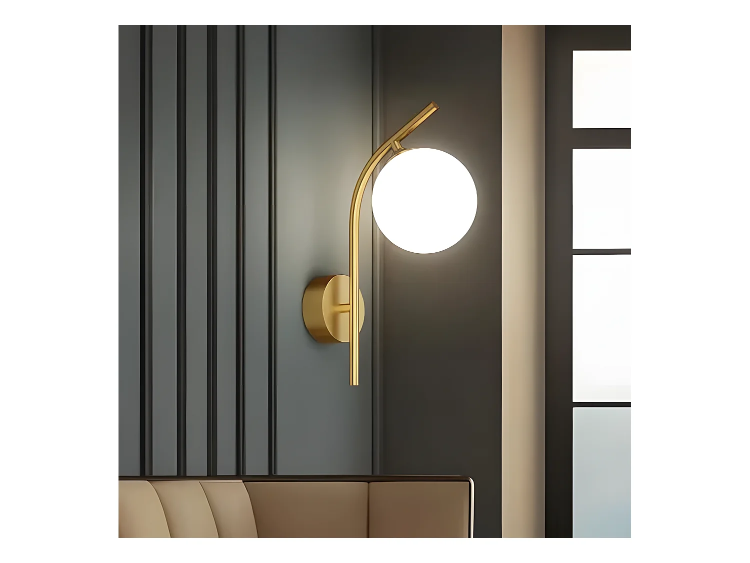 Applique Murale Toolight G104-1W Gold White