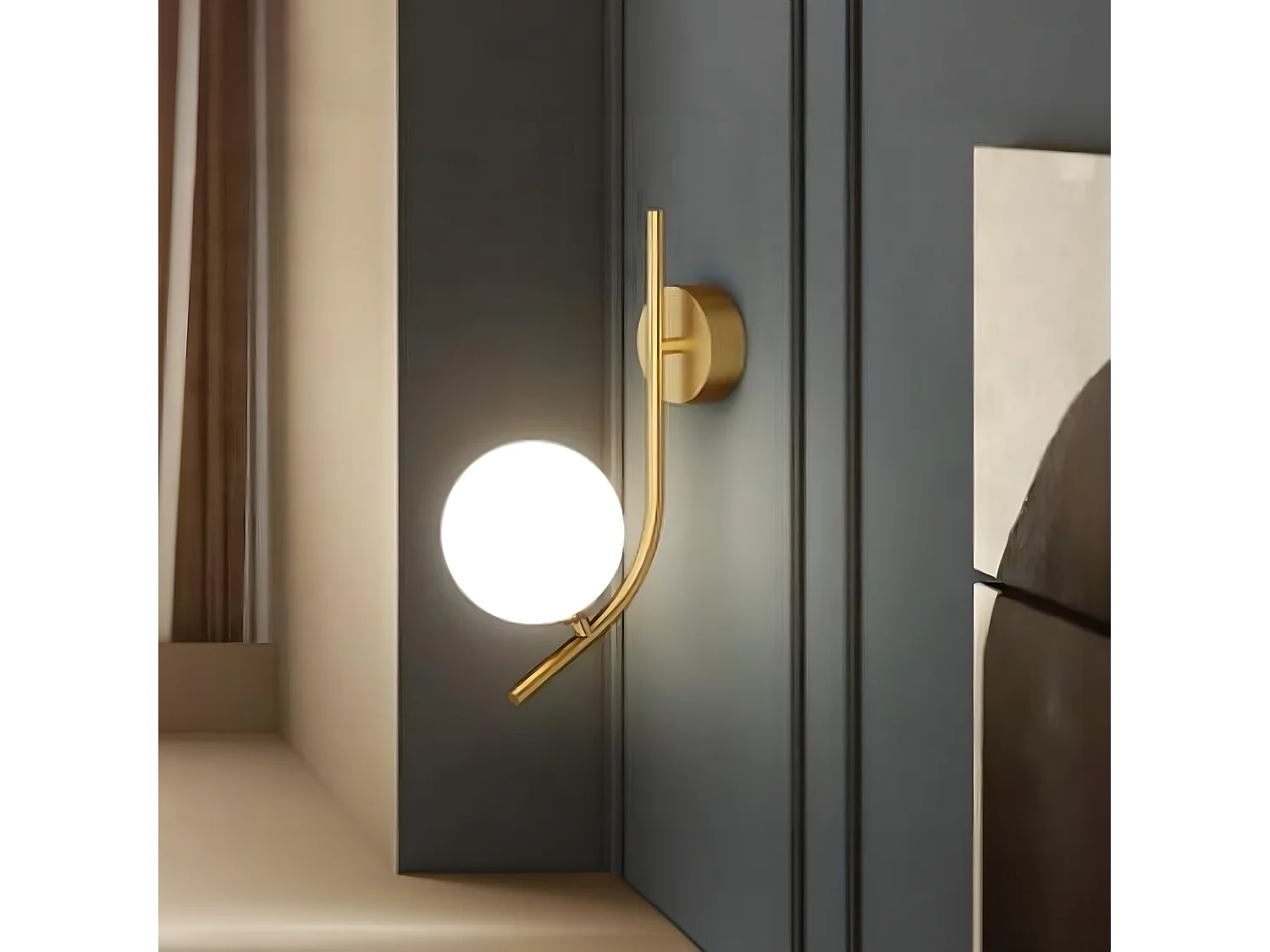 Applique Murale Toolight G104-1W Gold White