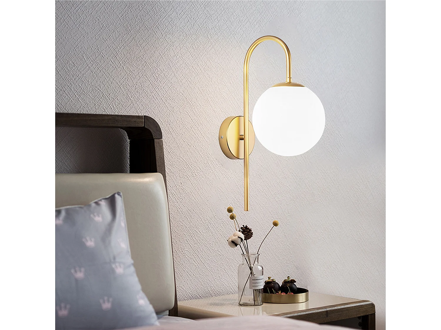 Applique Murale Toolight G091-1W Gold White