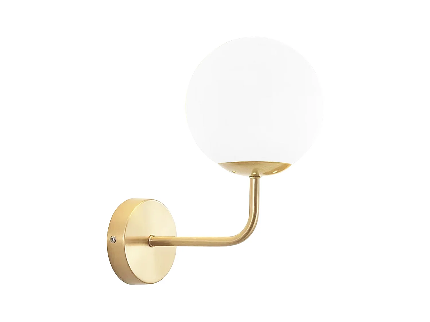 Lámpara De Pared Toolight G096-1W Gold White
