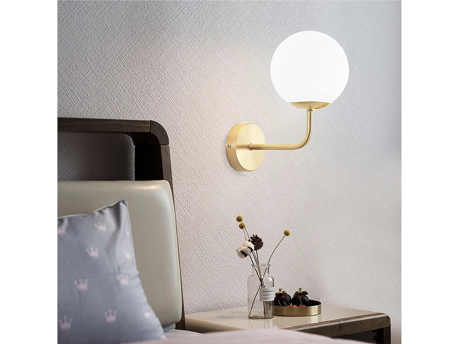 Applique Murale Toolight G096-1W Gold White