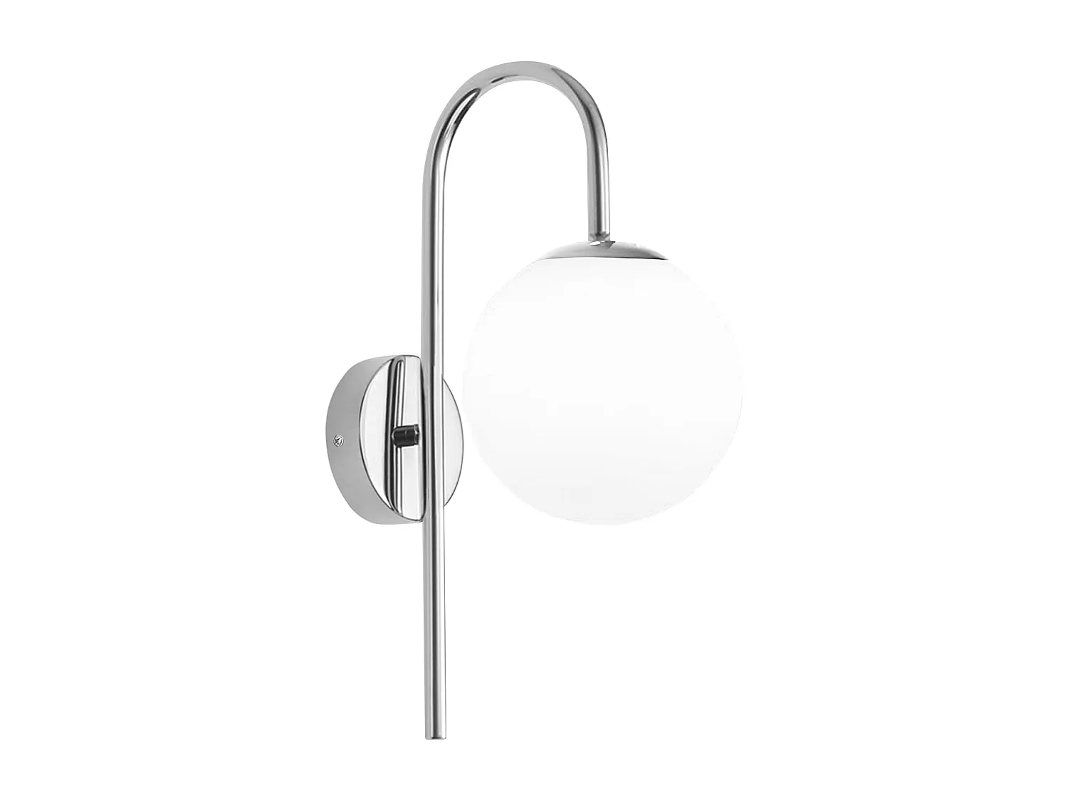Applique Murale Toolight G092-1W Chrome White