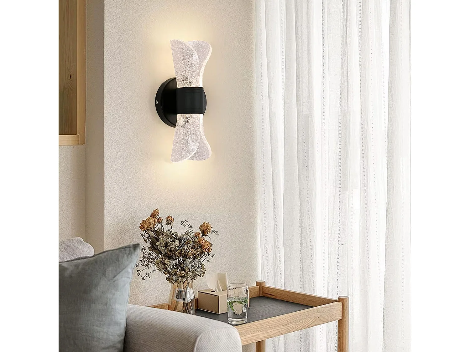 Applique Murale Led Toolight G029-W Black