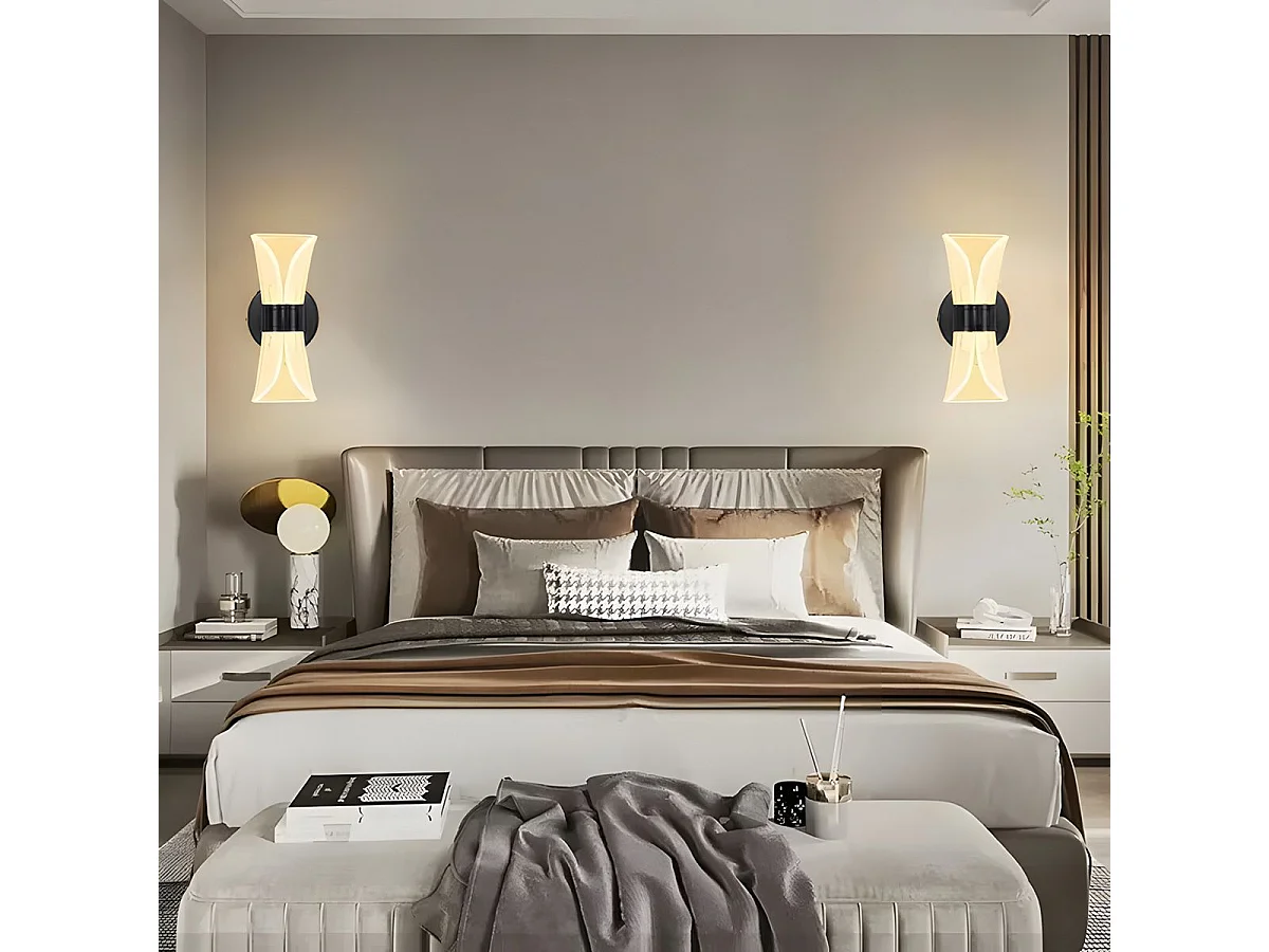 Applique Murale Led Toolight G029-W Black