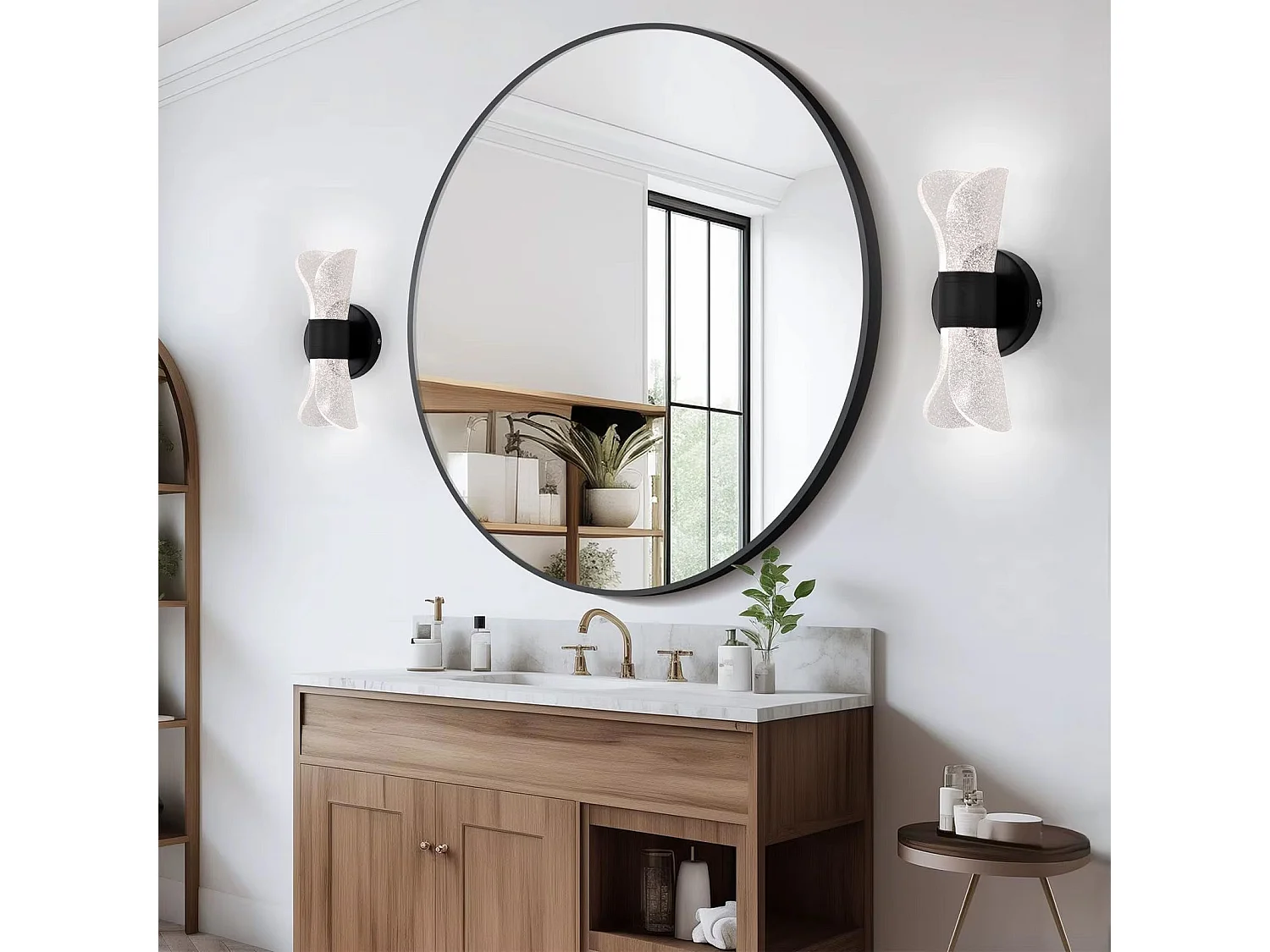 Applique Murale Led Toolight G029-W Black