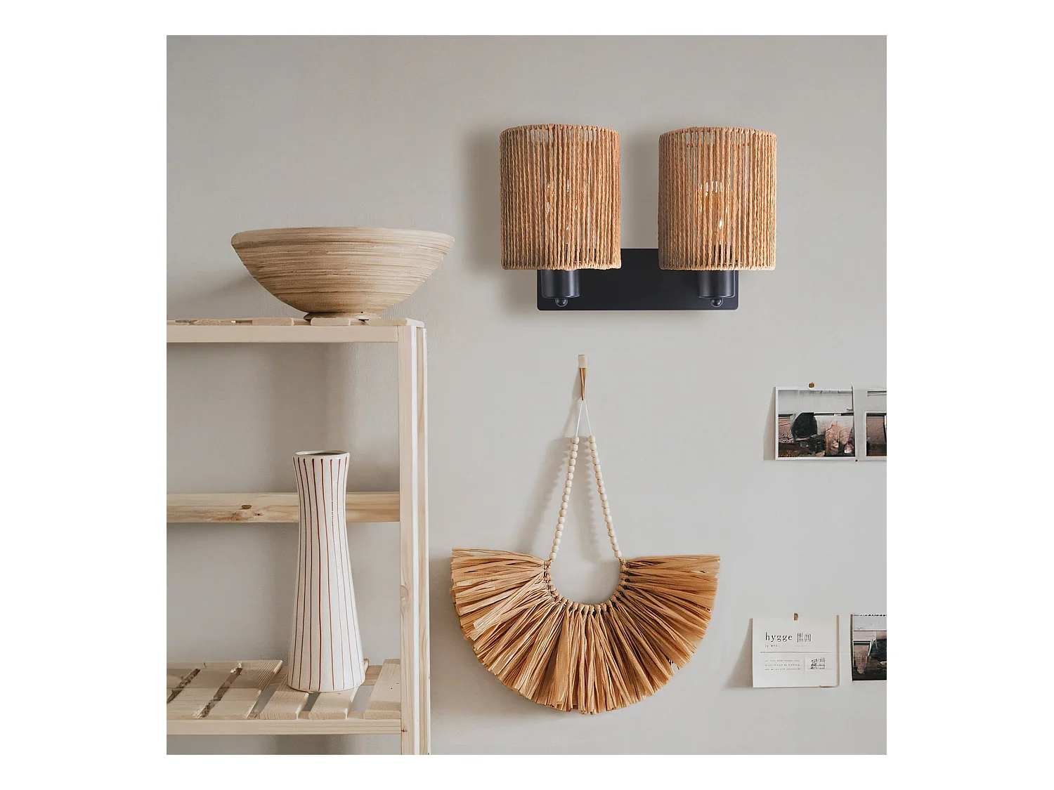 Applique Murale Toolight App1824-2W Black