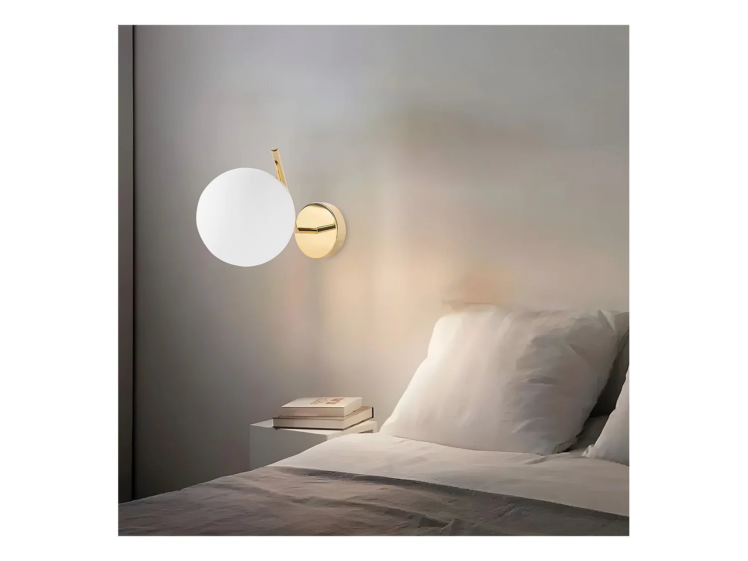 Lámpara De Pared Toolight G100-1W Gold White