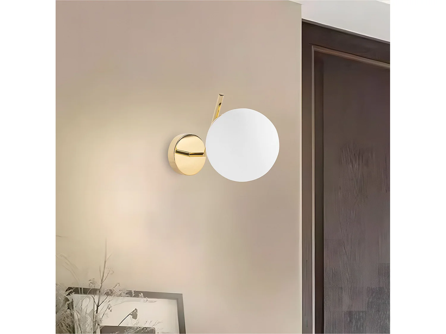 Applique Murale Toolight G100-1W Gold White