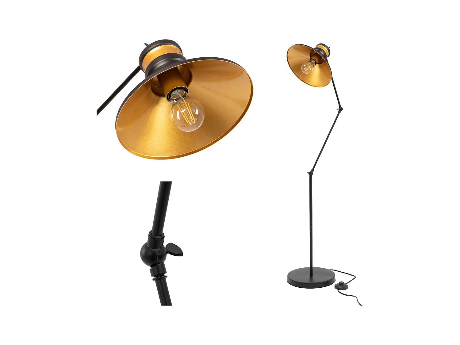 Staande Lamp Toolight App542-1F Black